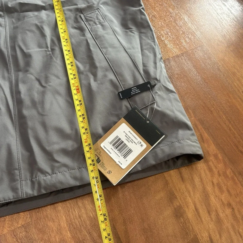 NWT The North Face Jacket Mens Large Gray Toro Peak Triclimate DryVent 3-in-1